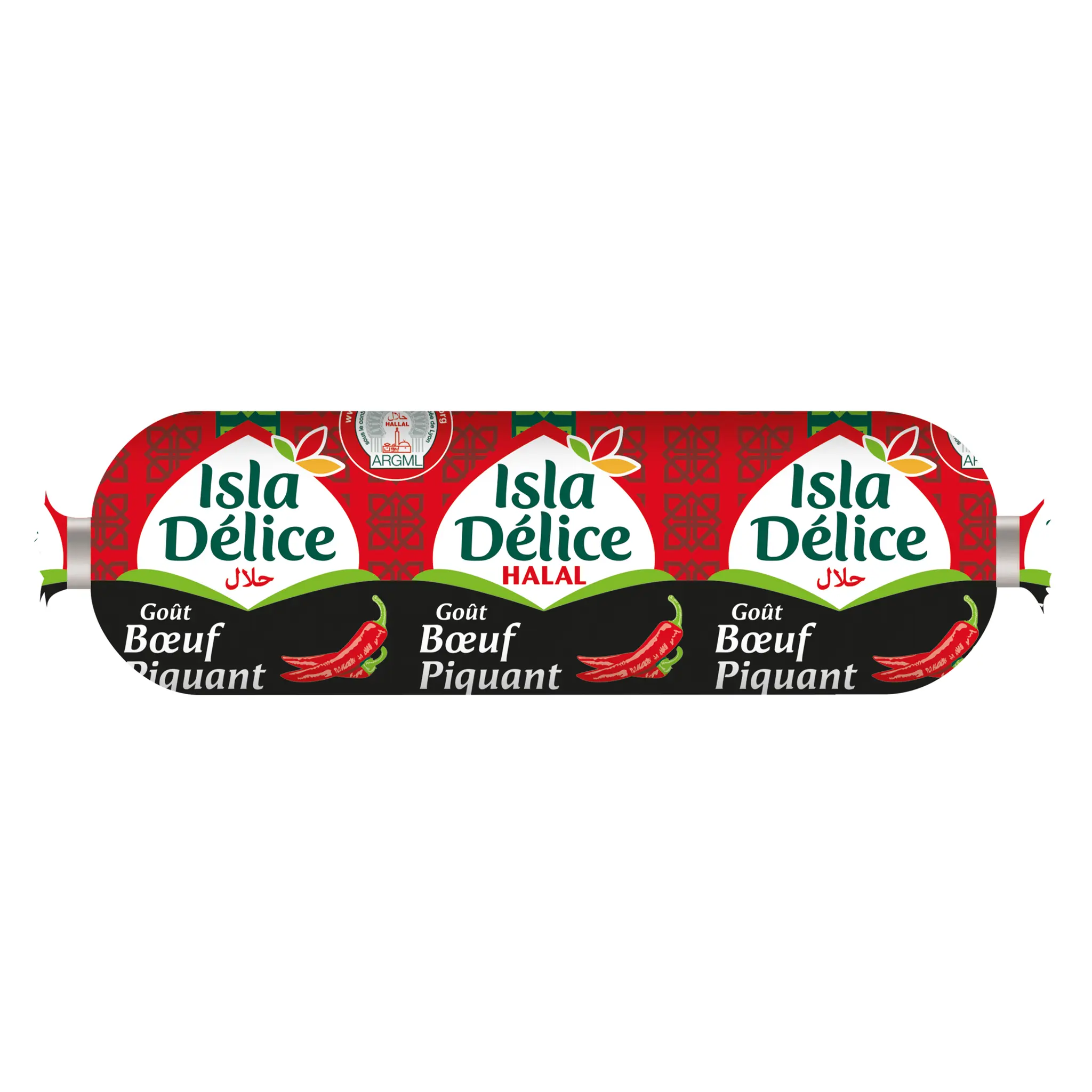ISLA DELICE Cachir halal saveur bœuf piquant