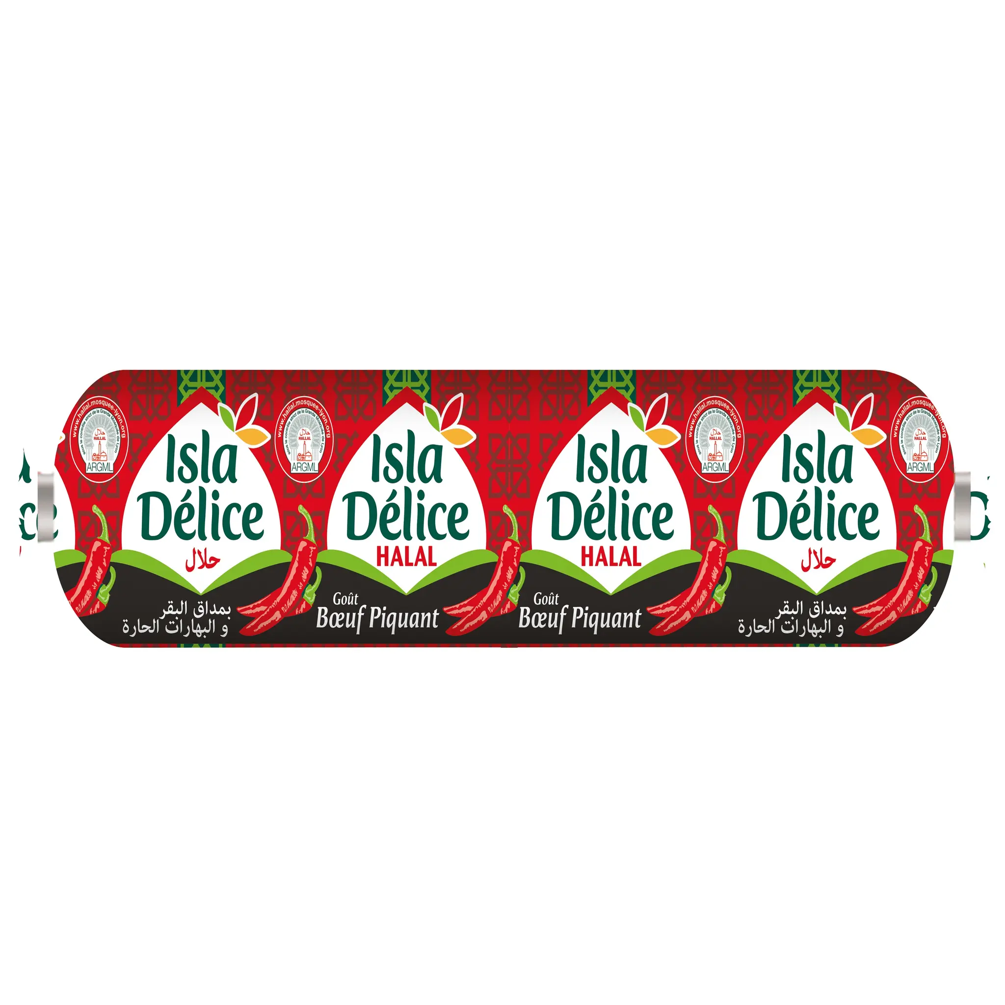 ISLA DELICE Cachir de volaille boeuf piquant halal