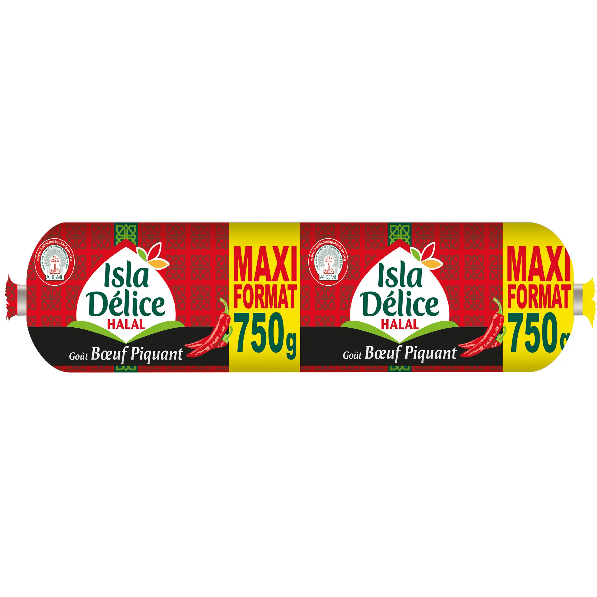 ISLA DELICE Cachir saveur bœuf piquant halal