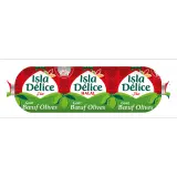 ISLA DELICE Saucisson cachir halal goût bœuf olives