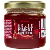 AUCHAN Gelée au piment d'Espelette
