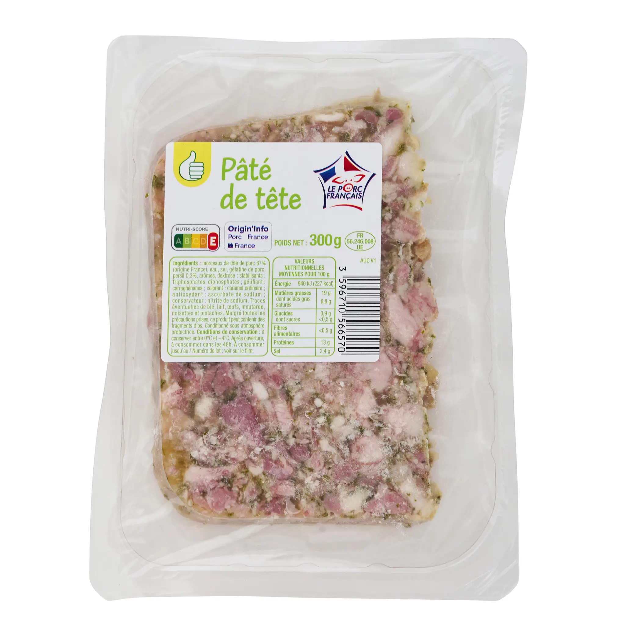 POUCE Pâté de tête