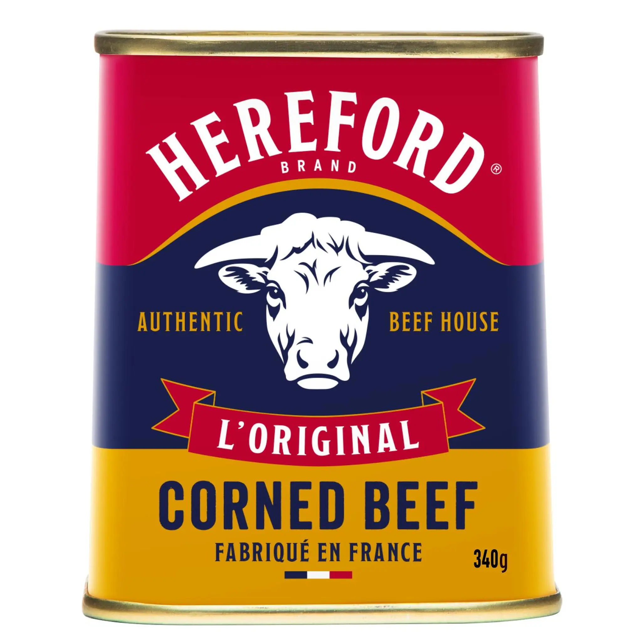 HEREFORD Corned beef viande de bœuf sélectionnée