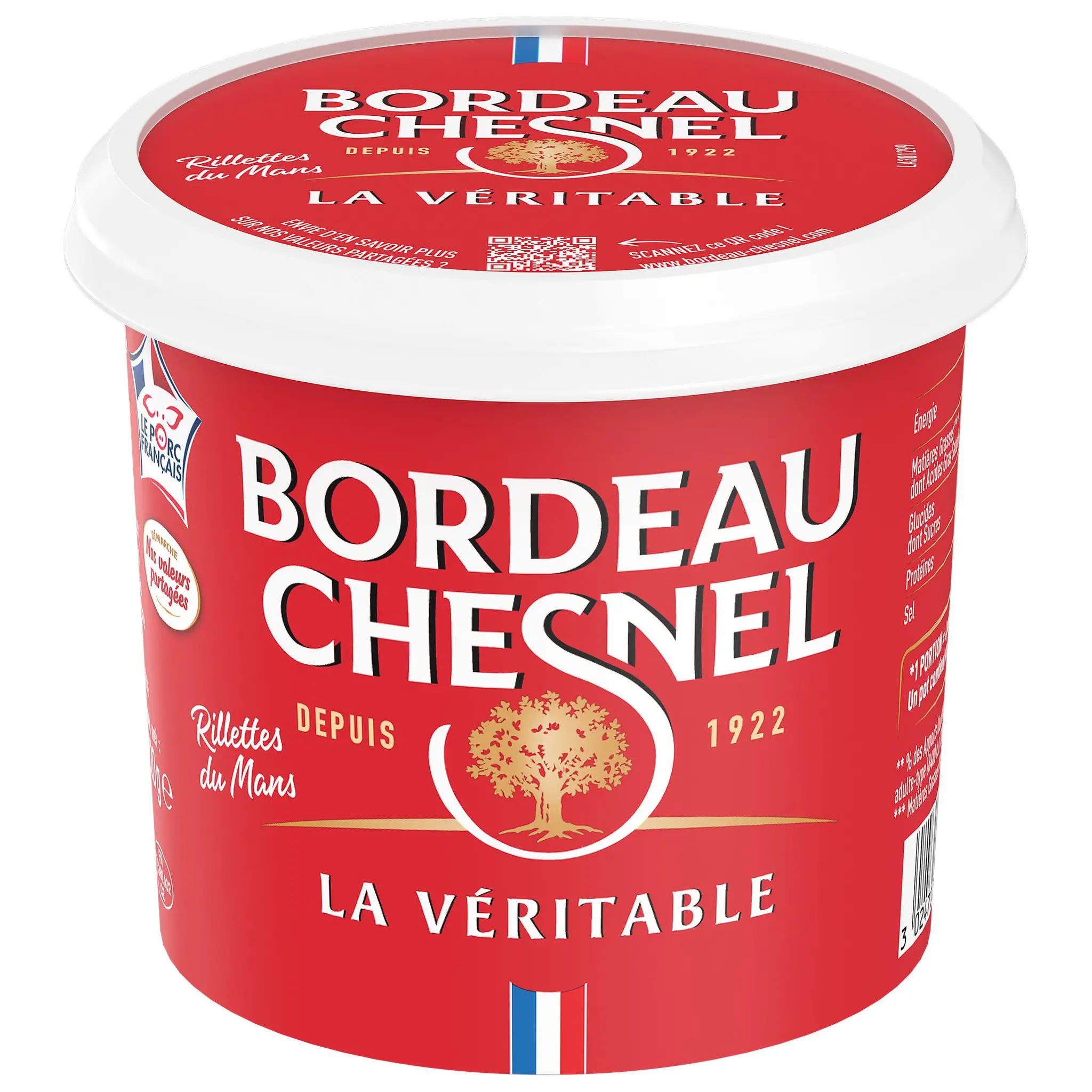 BORDEAU CHESNEL La véritable rillettes du Mans