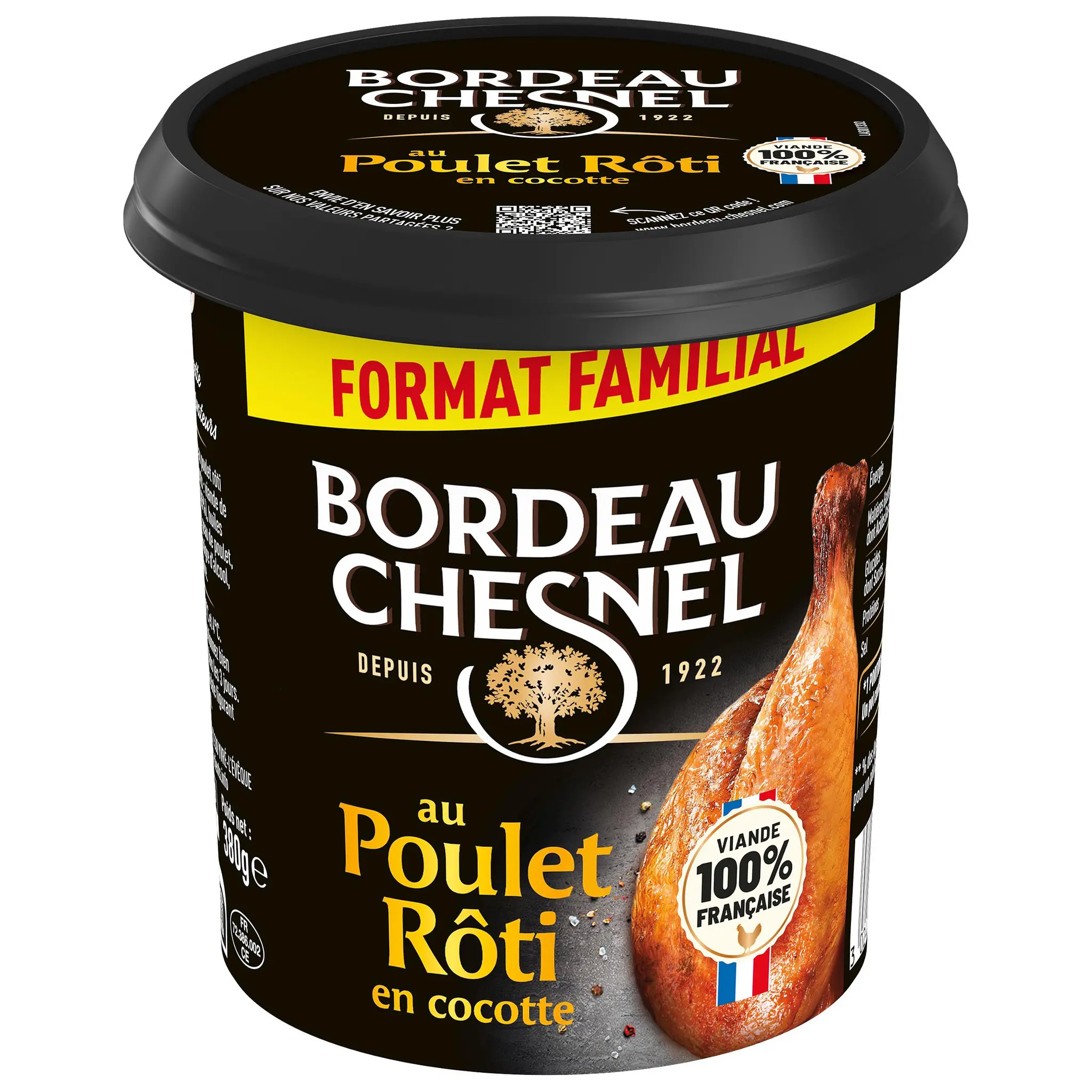 BORDEAU CHESNEL Spécialité charcutière au poulet rôti en cocotte