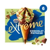 EXTREME Cônes glacés chocolat pistache