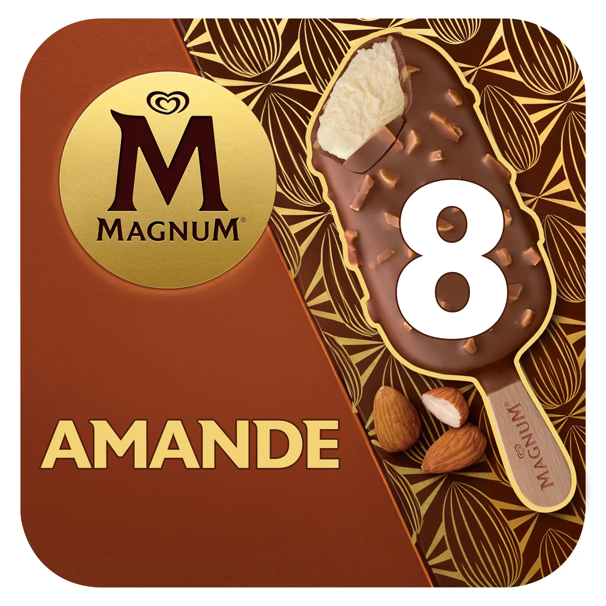 MAGNUM Bâtonnets glacés aux amandes