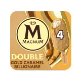 MAGNUM Bâtonnets glacés double caramel Billionaire