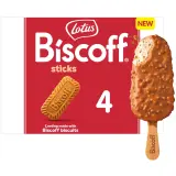 LOTUS Bâtonnets glacés caramel biscoff