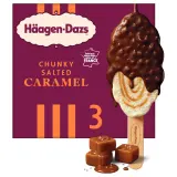 HAAGEN DAZS Bâtonnets chunky salted Caramel