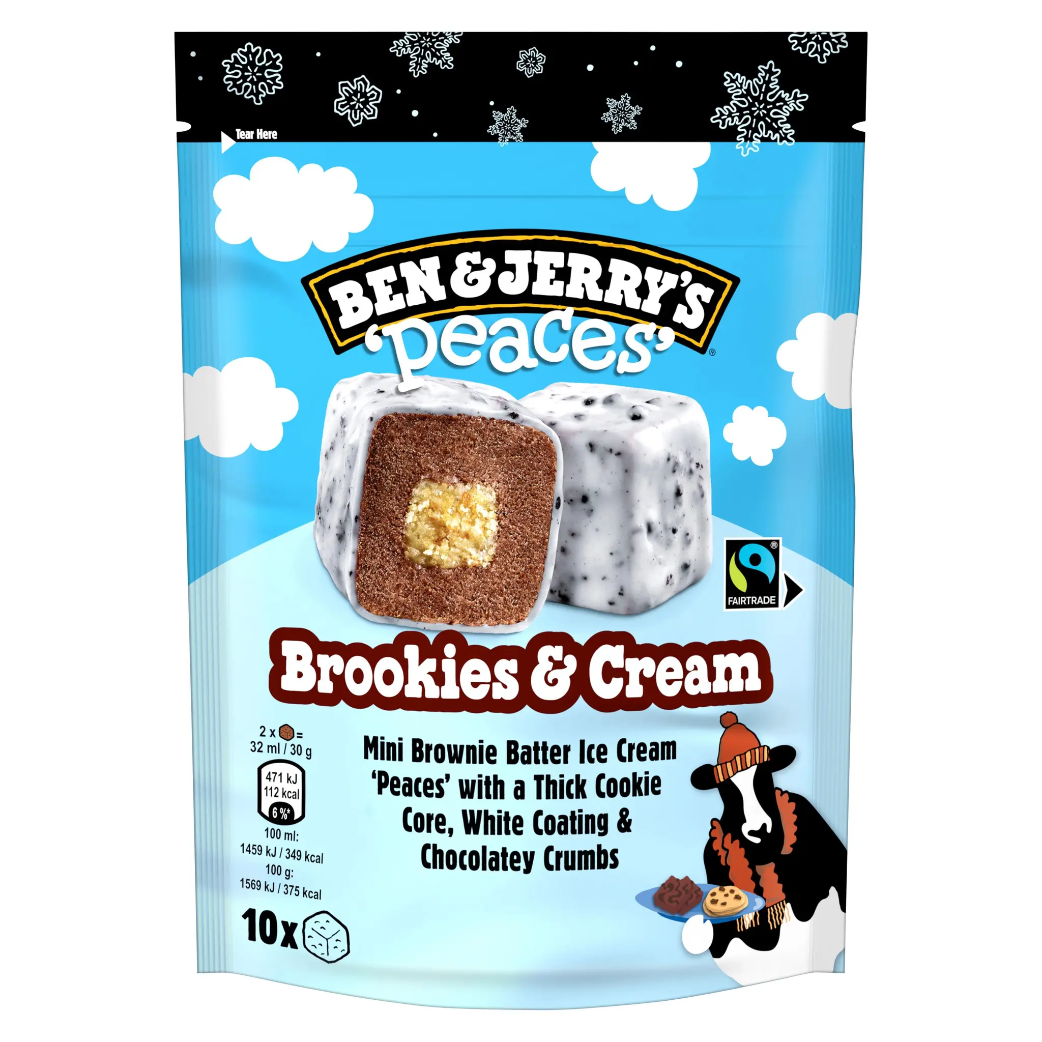 BEN & JERRY'S Glace sandwich brookies