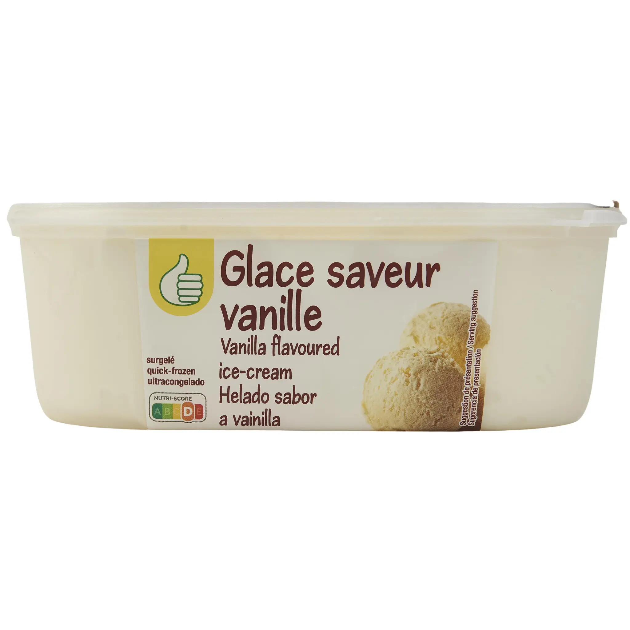 POUCE Glace saveur vanille