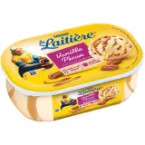 LA LAITIERE Vanille pécan sauce caramel beurre salé