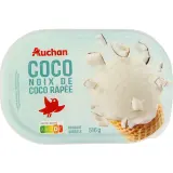 AUCHAN Glace à la noix de coco