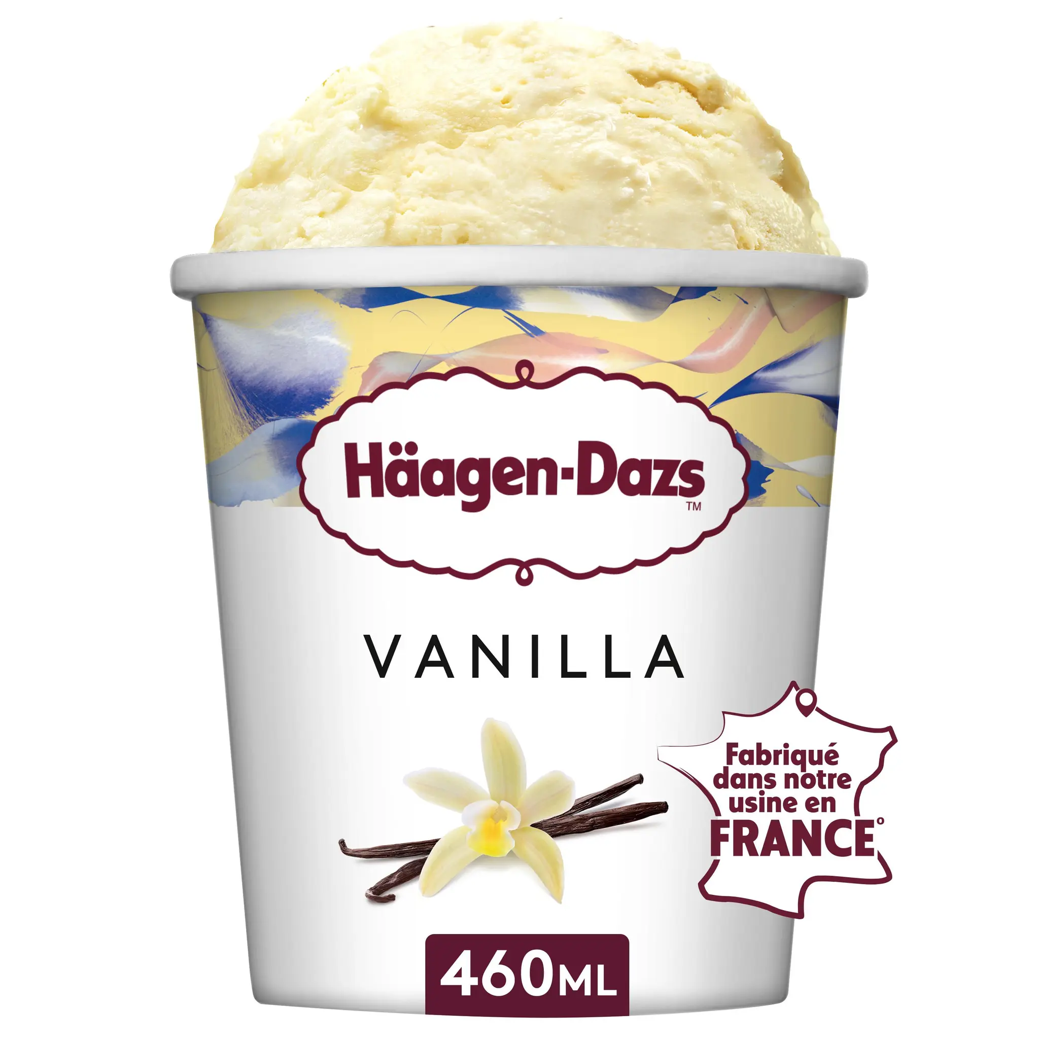 HAAGEN DAZS Pot de crème glacée à la vanille