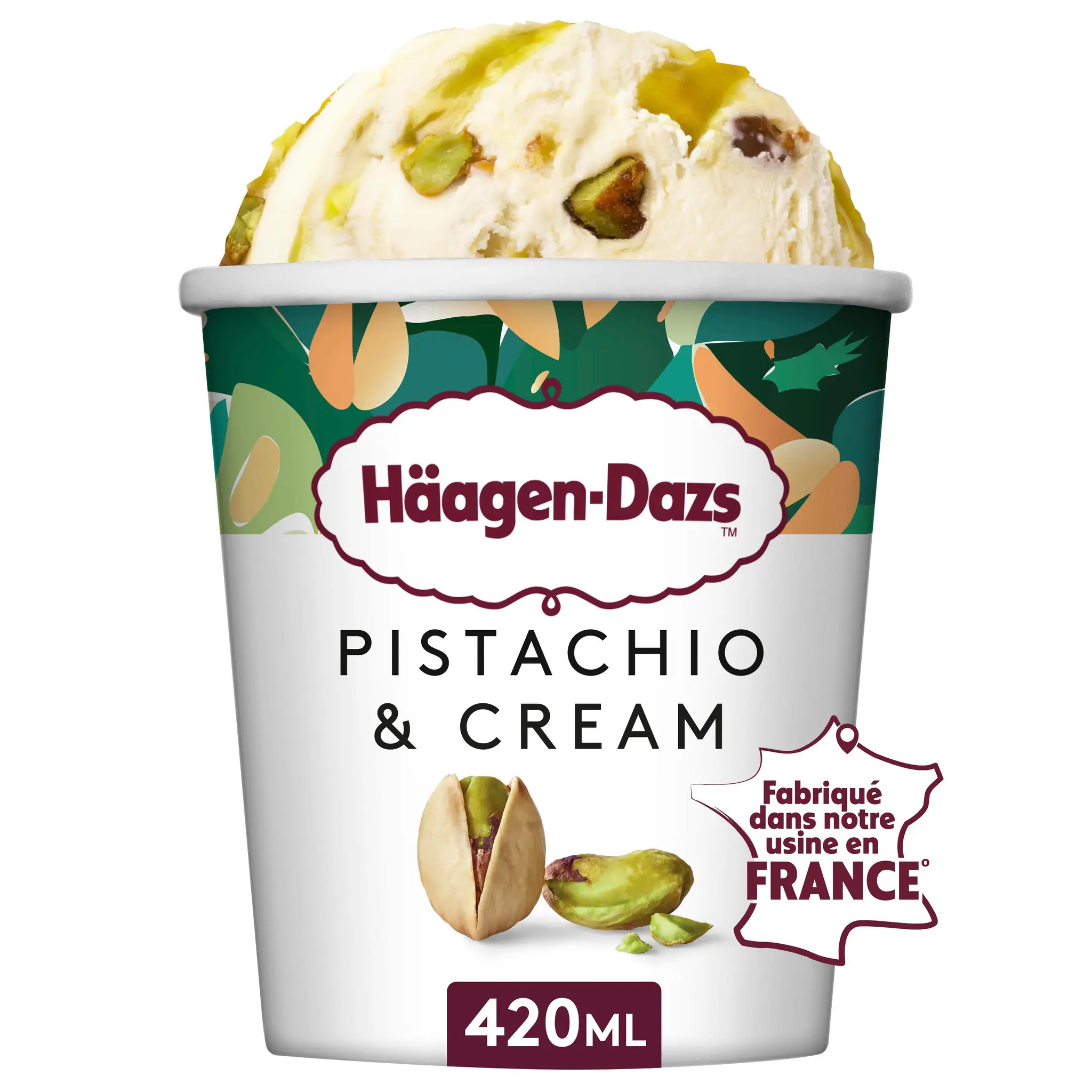 HAAGEN DAZS Pot de crème glacée à la pistache