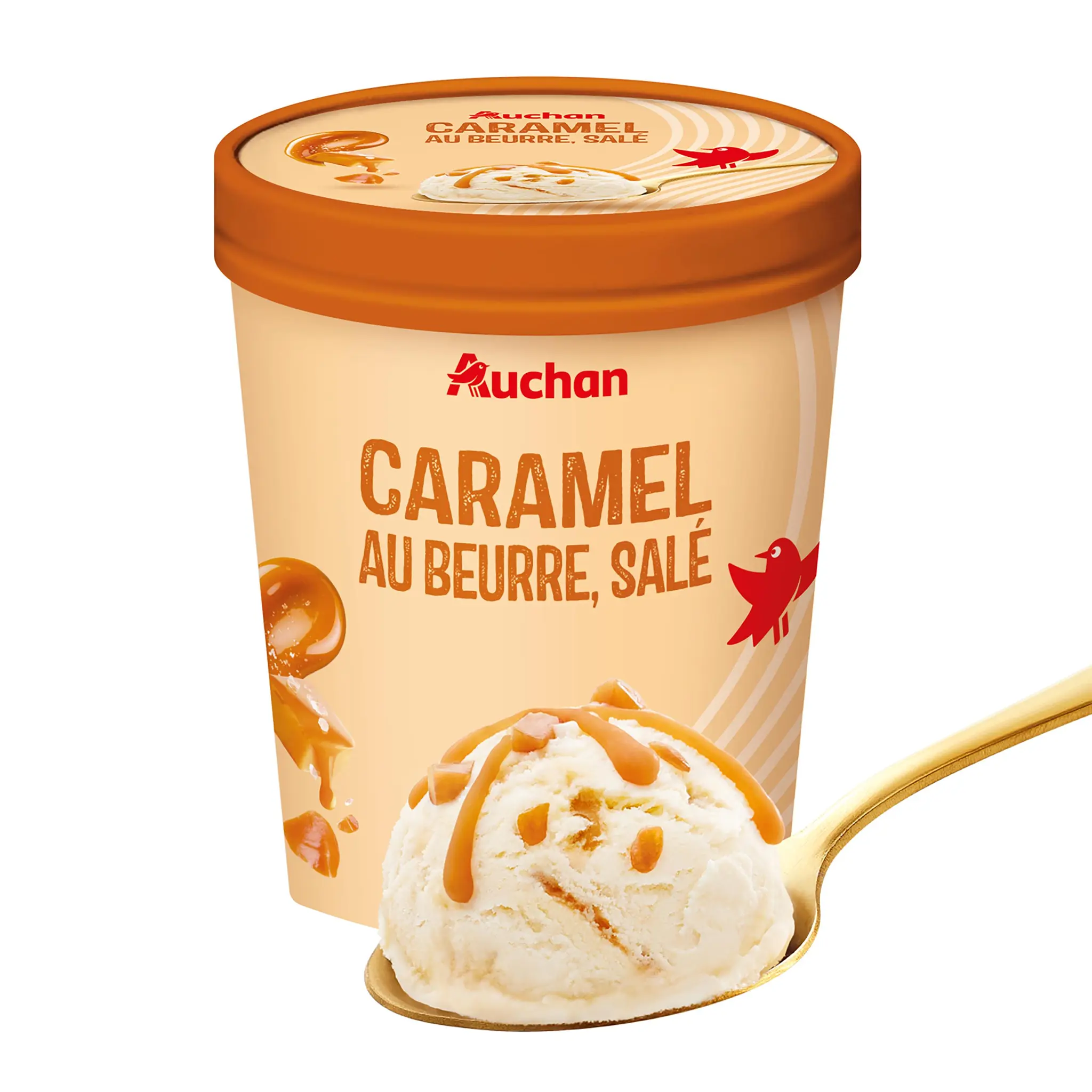 AUCHAN Pot caramel beurre salé