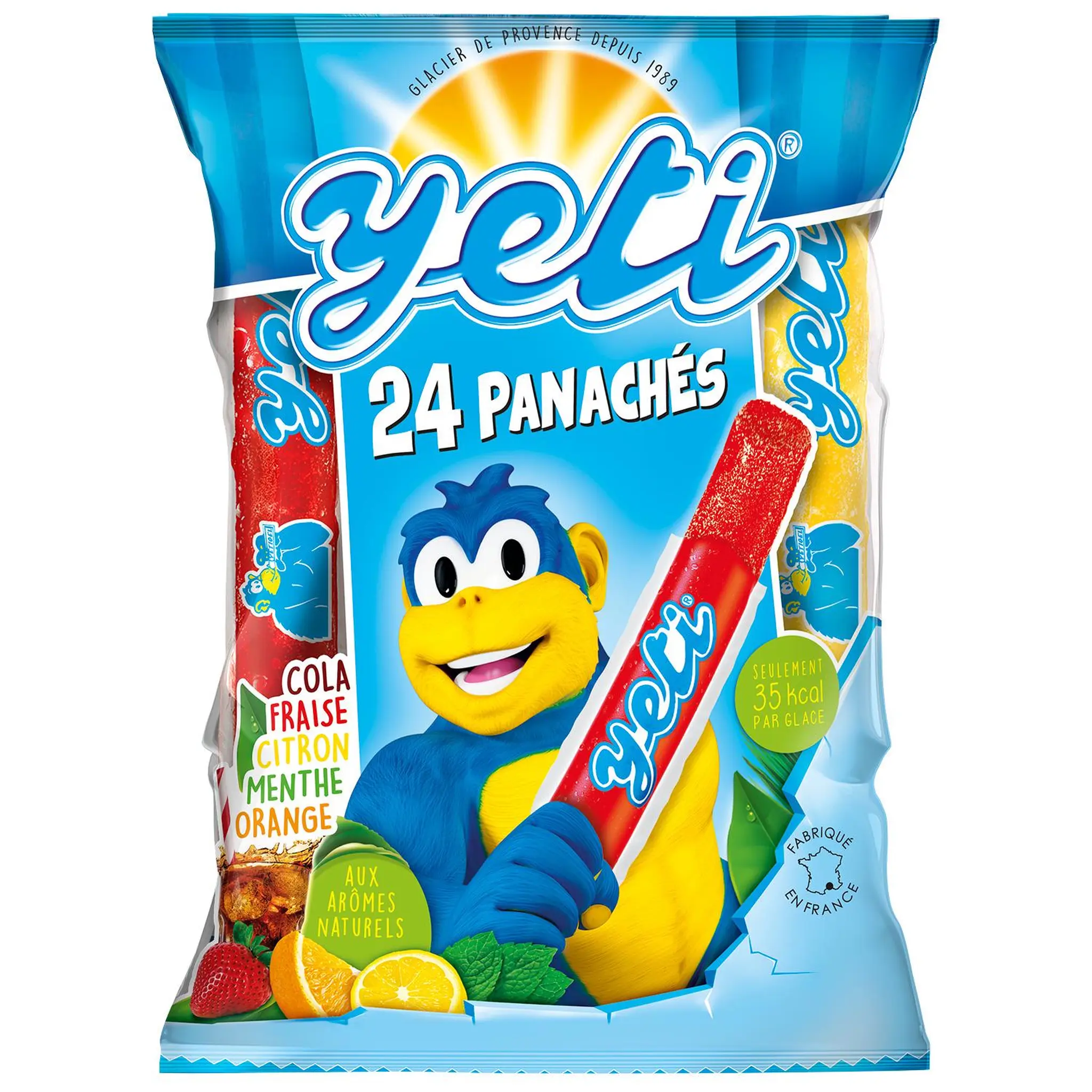 YETI Bâtonnet glacé aux fruits panaché