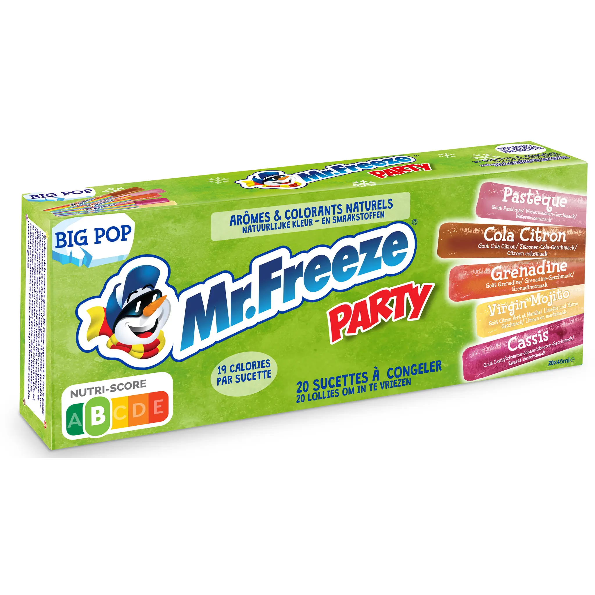 MR.FREEZE Party sucettes à congeler