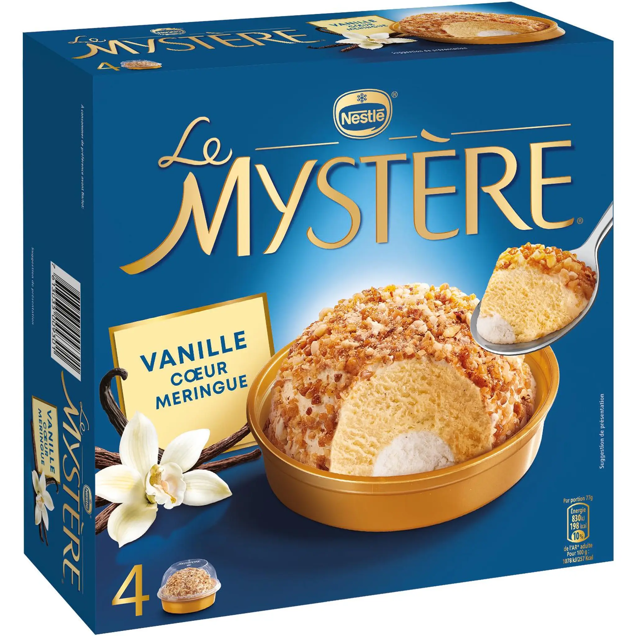 NESTLE Mystère vanille cœur meringue