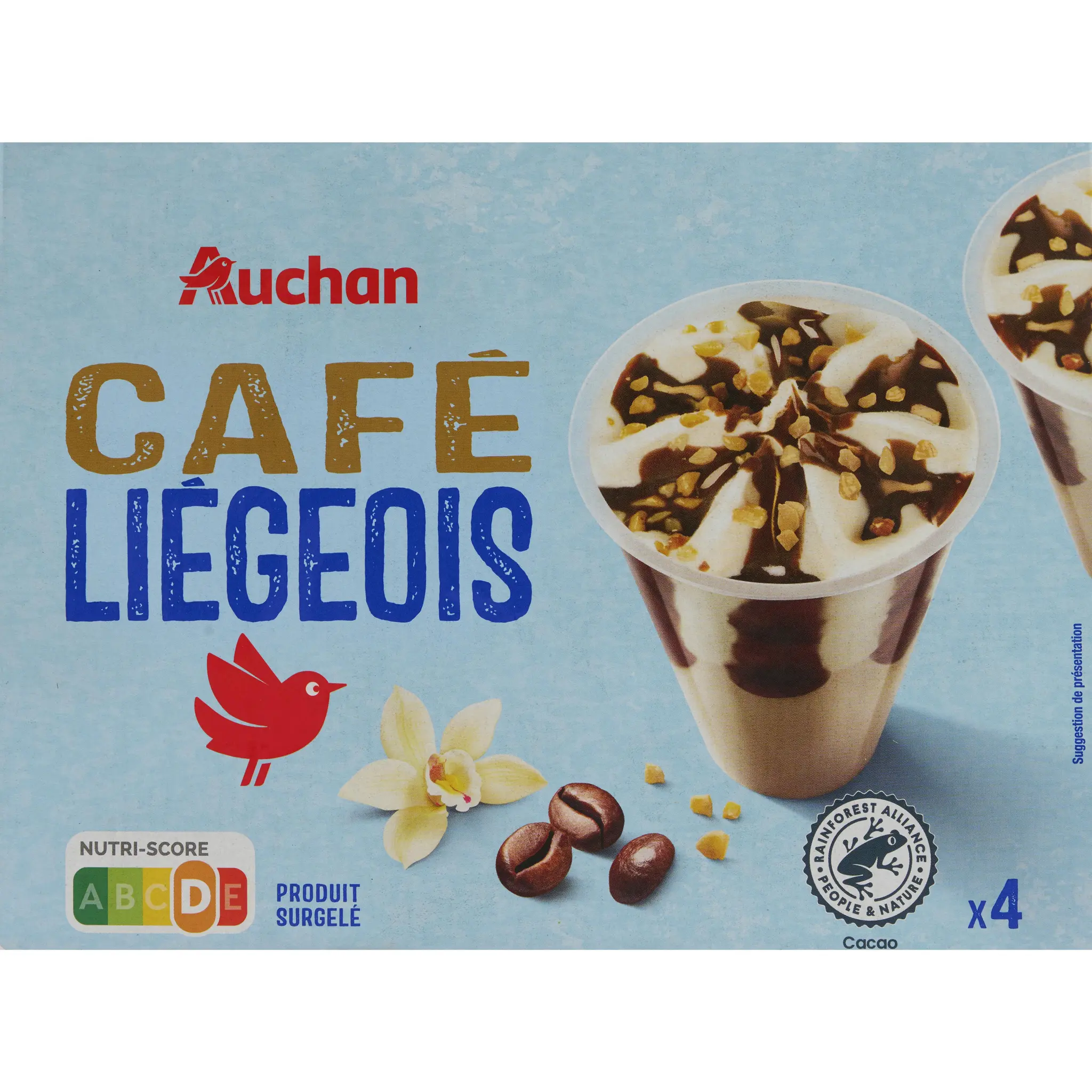AUCHAN Café liégeois