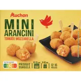 AUCHAN Mini arancini tomate mozzarella