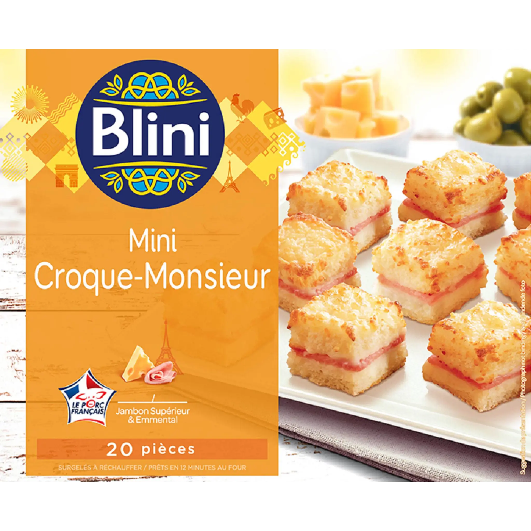 BLINI Mini croque monsieur