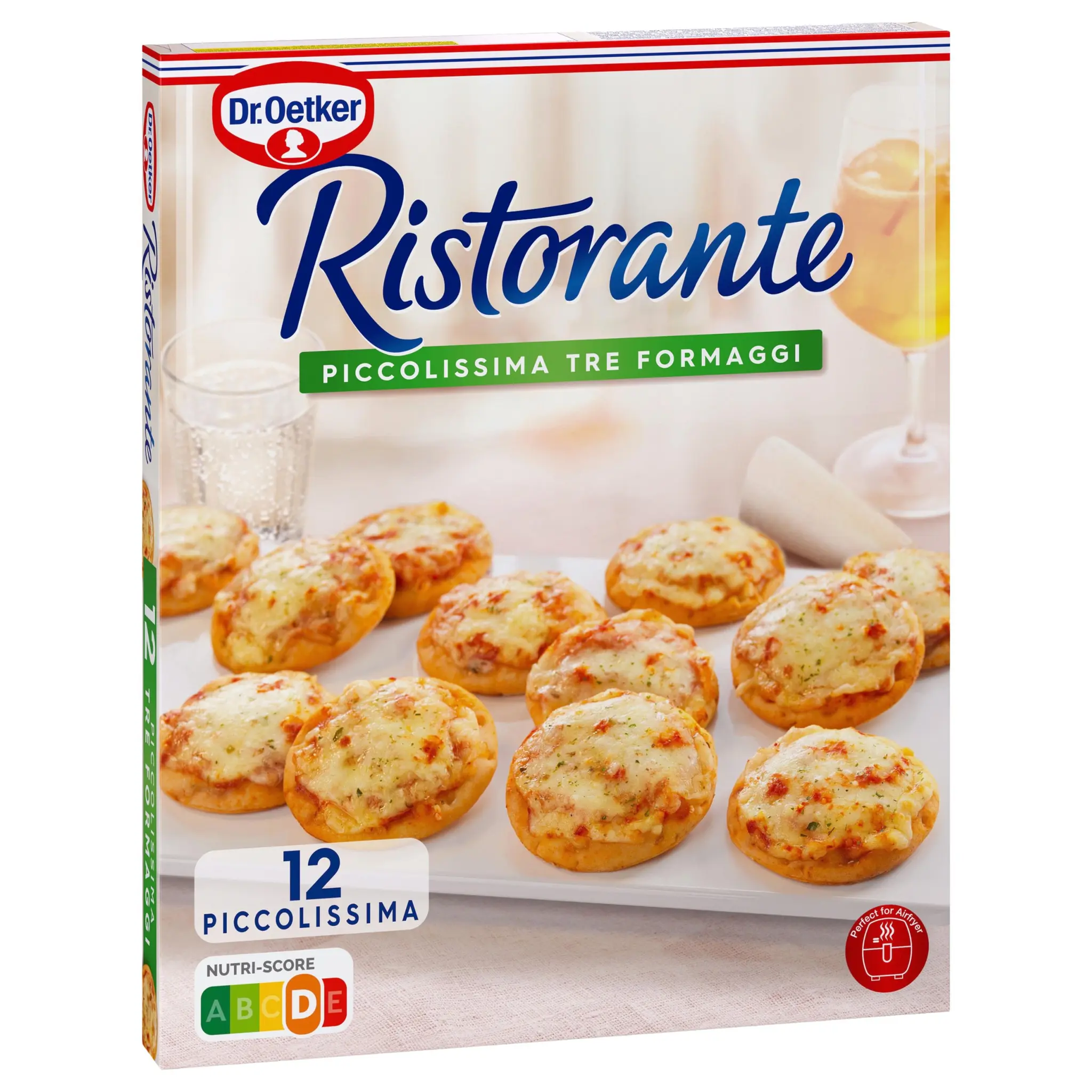 DR OETKER Ristorante mini pizza Piccolissima 3 fromages