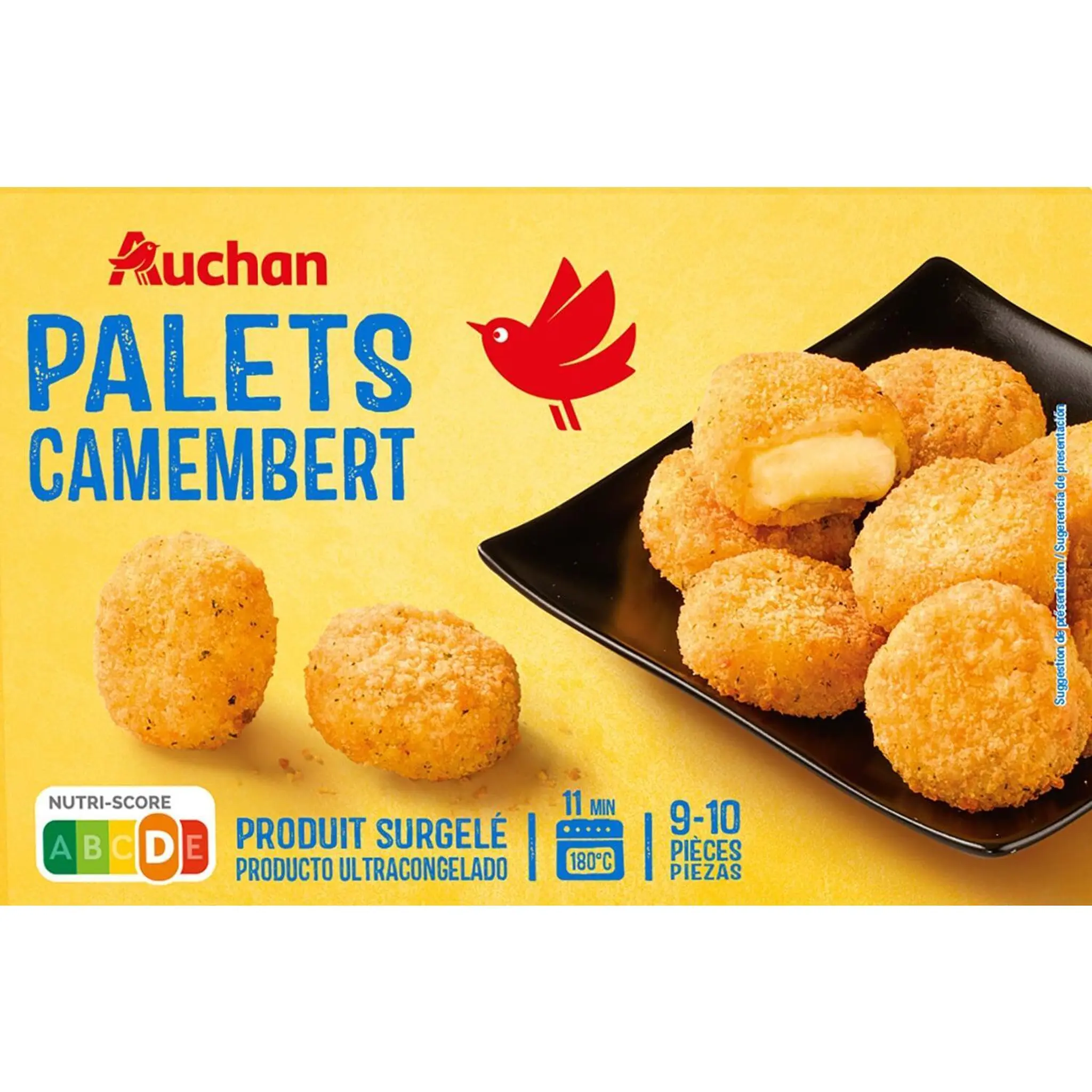 AUCHAN Palets de camembert