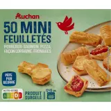 AUCHAN Mini feuilletés