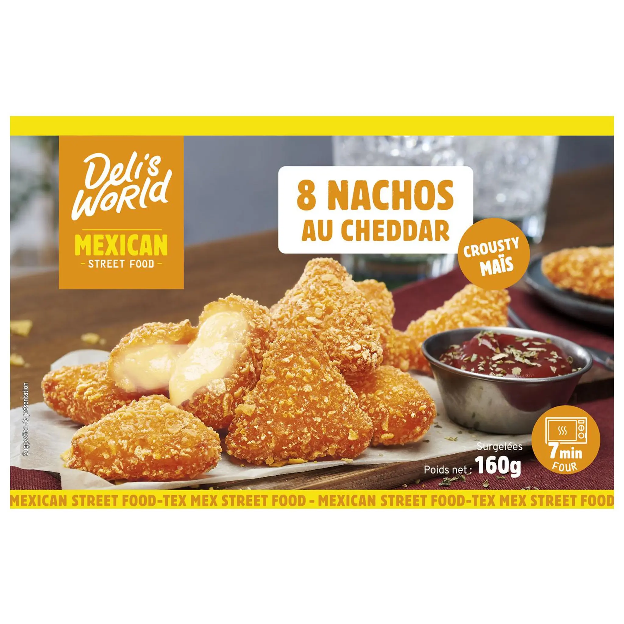 DELI'S WORLD Nachos cheddar