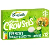 BONDUELLE Mini croustis frenchy epinard courgette chèvre