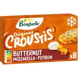 BONDUELLE Mini croustis butternut mozzarella potiron