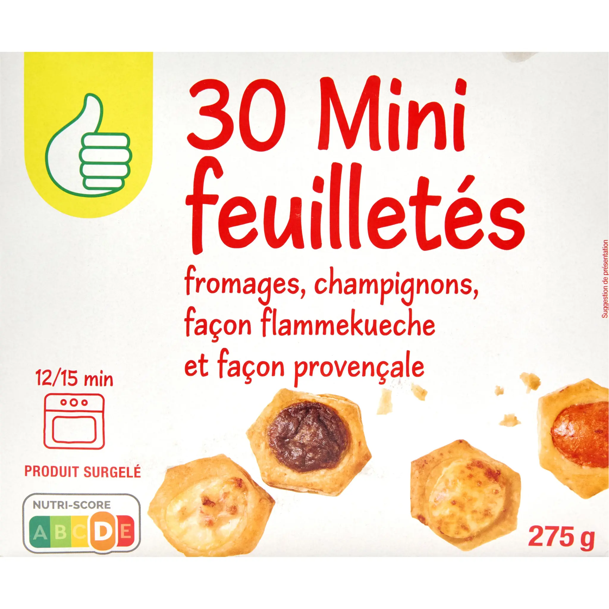 POUCE Mini-feuilletés apéritif