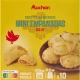 AUCHAN Mini empanadas boeuf