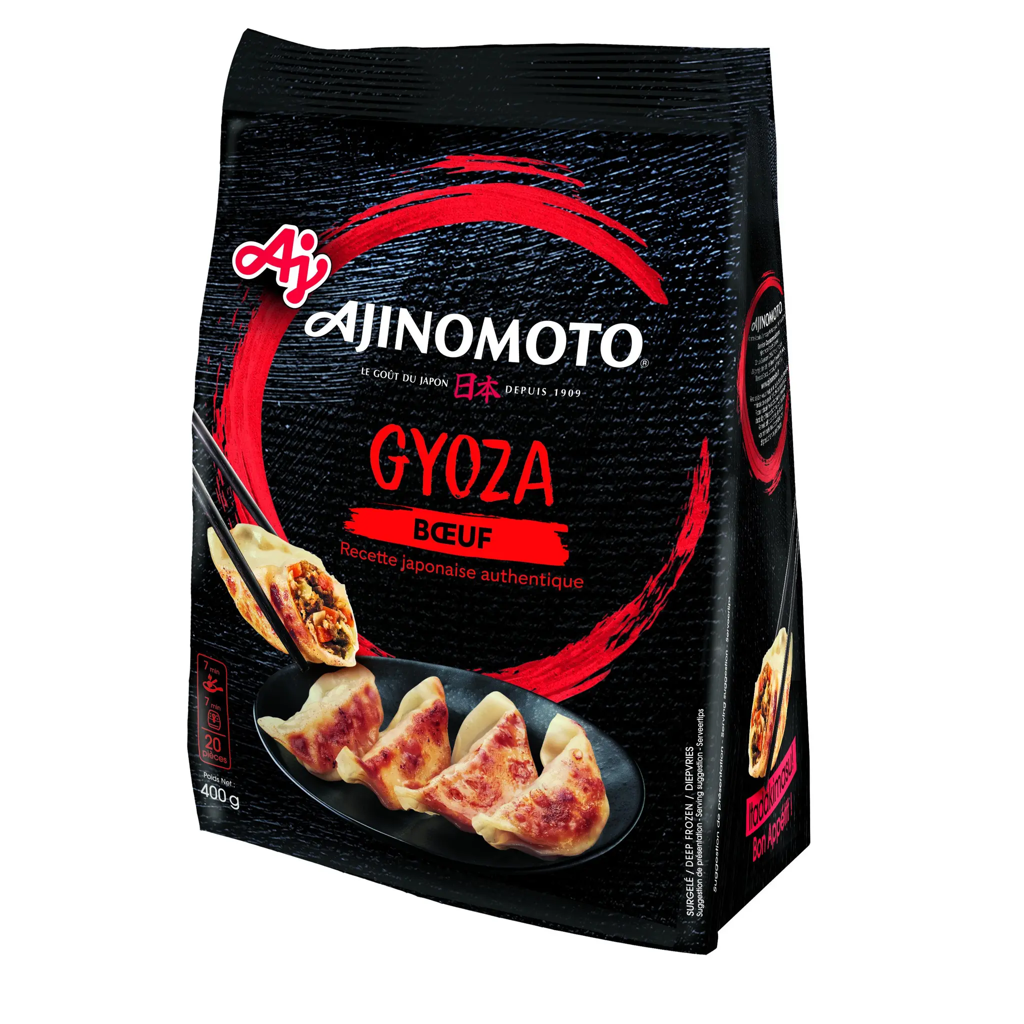 AJINOMOTO Gyoza boeuf et légumes