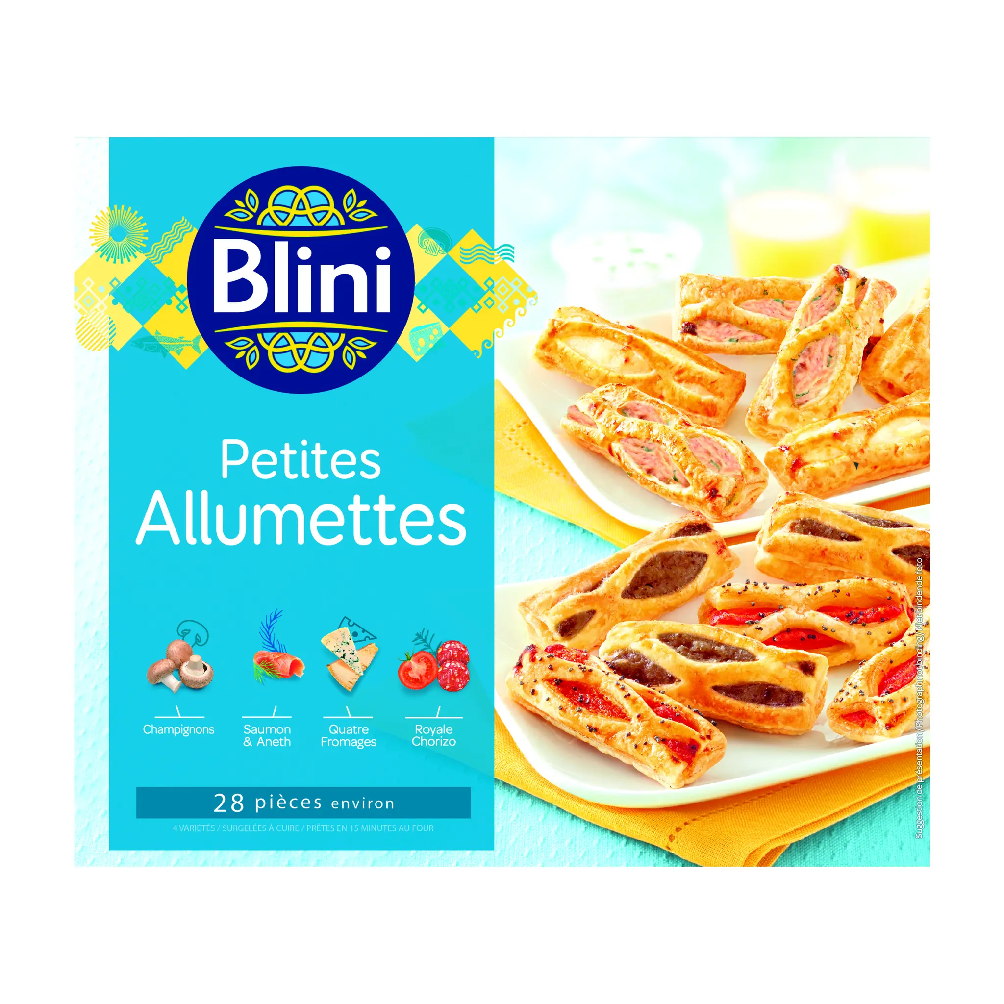 BLINI Feuilletés petites allumettes