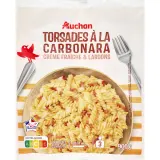 AUCHAN Torsades à la carbonara