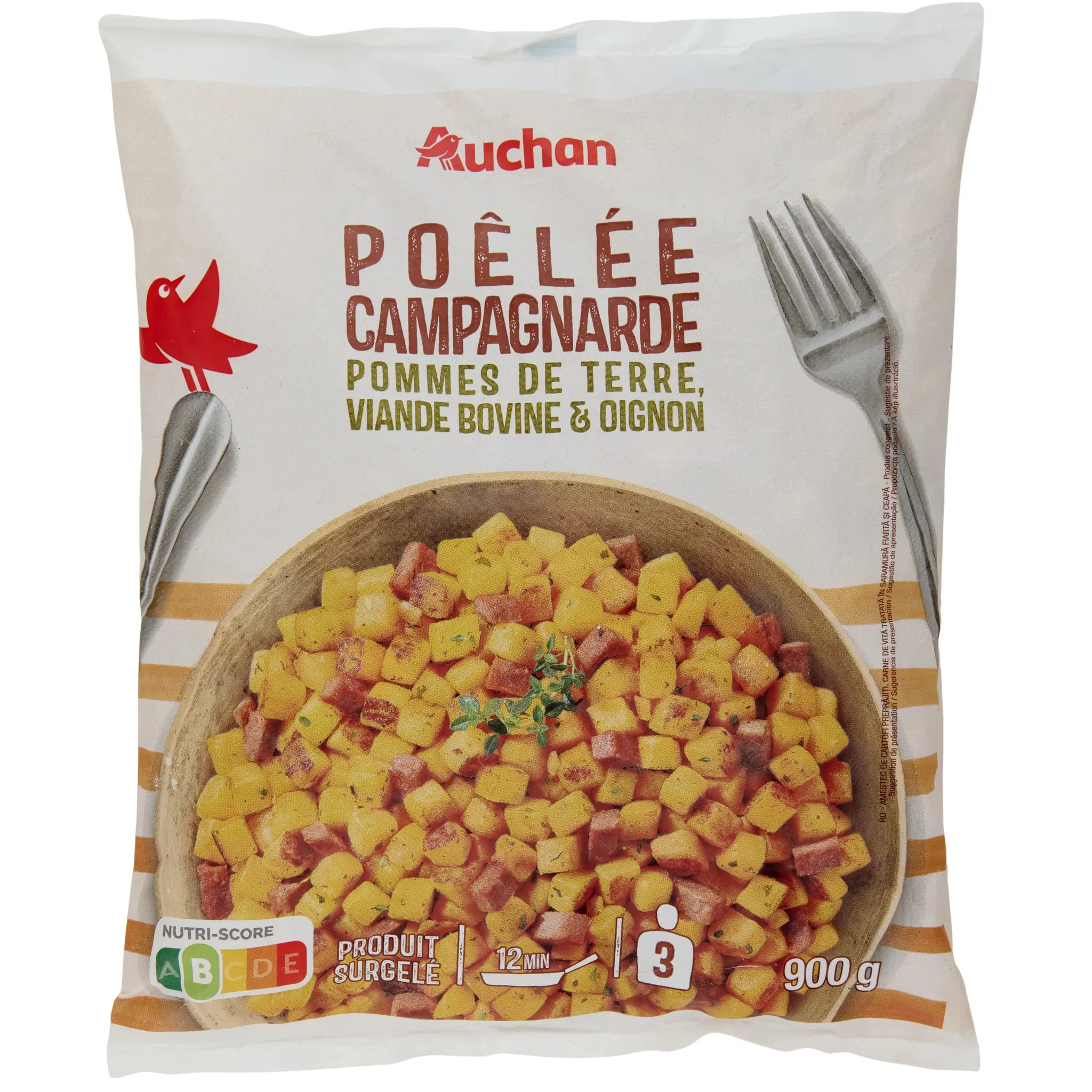 AUCHAN Poêlée campagnarde