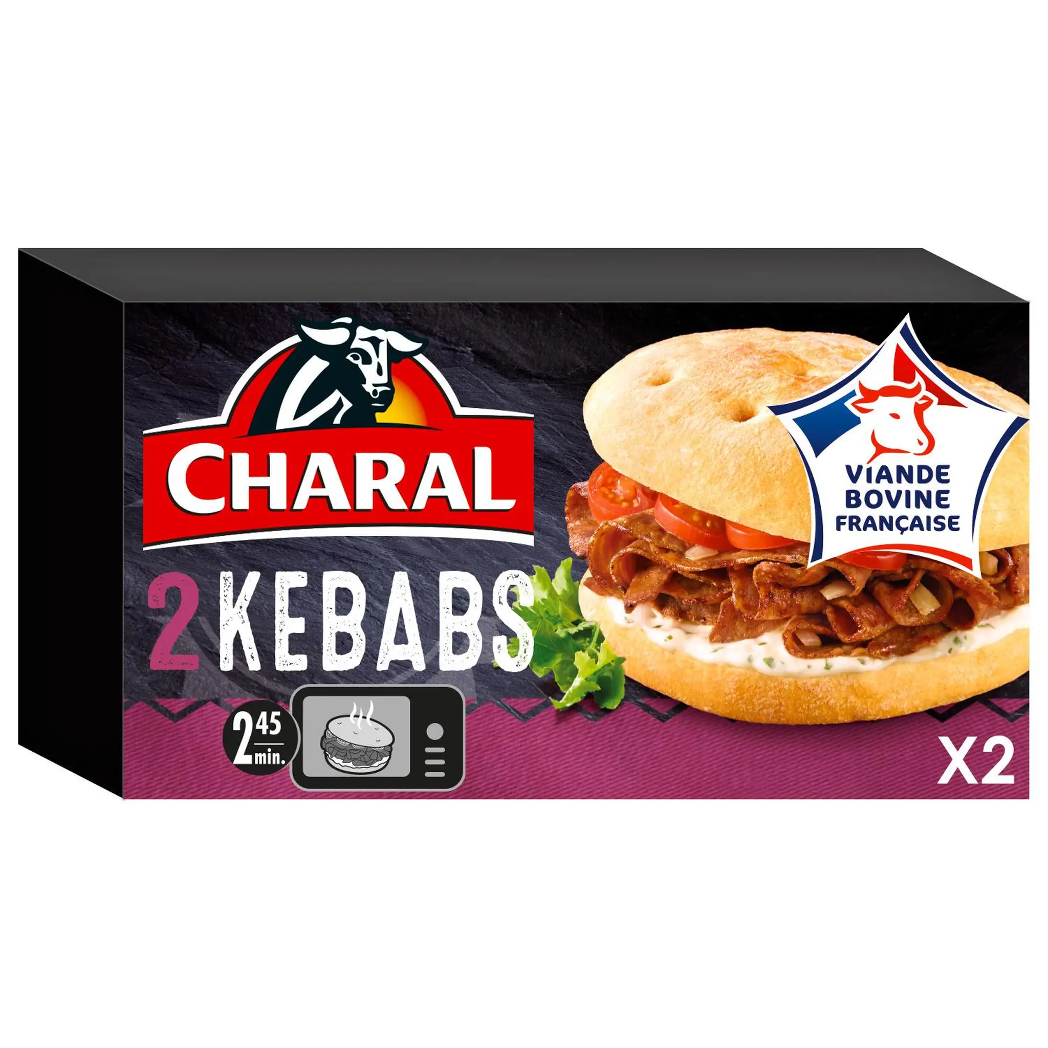 CHARAL Kebab au boeuf grillé