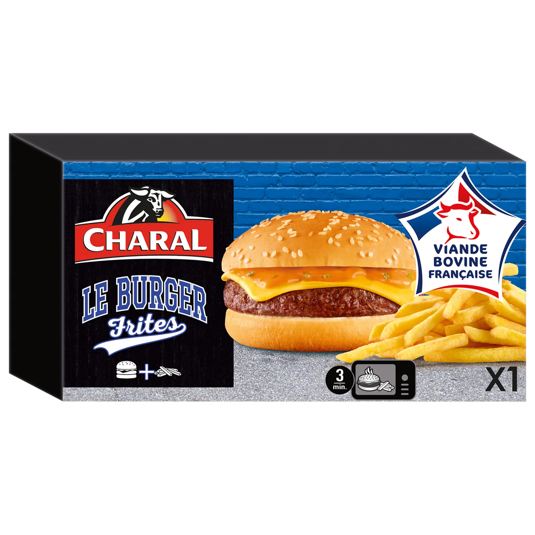 CHARAL Burger frites