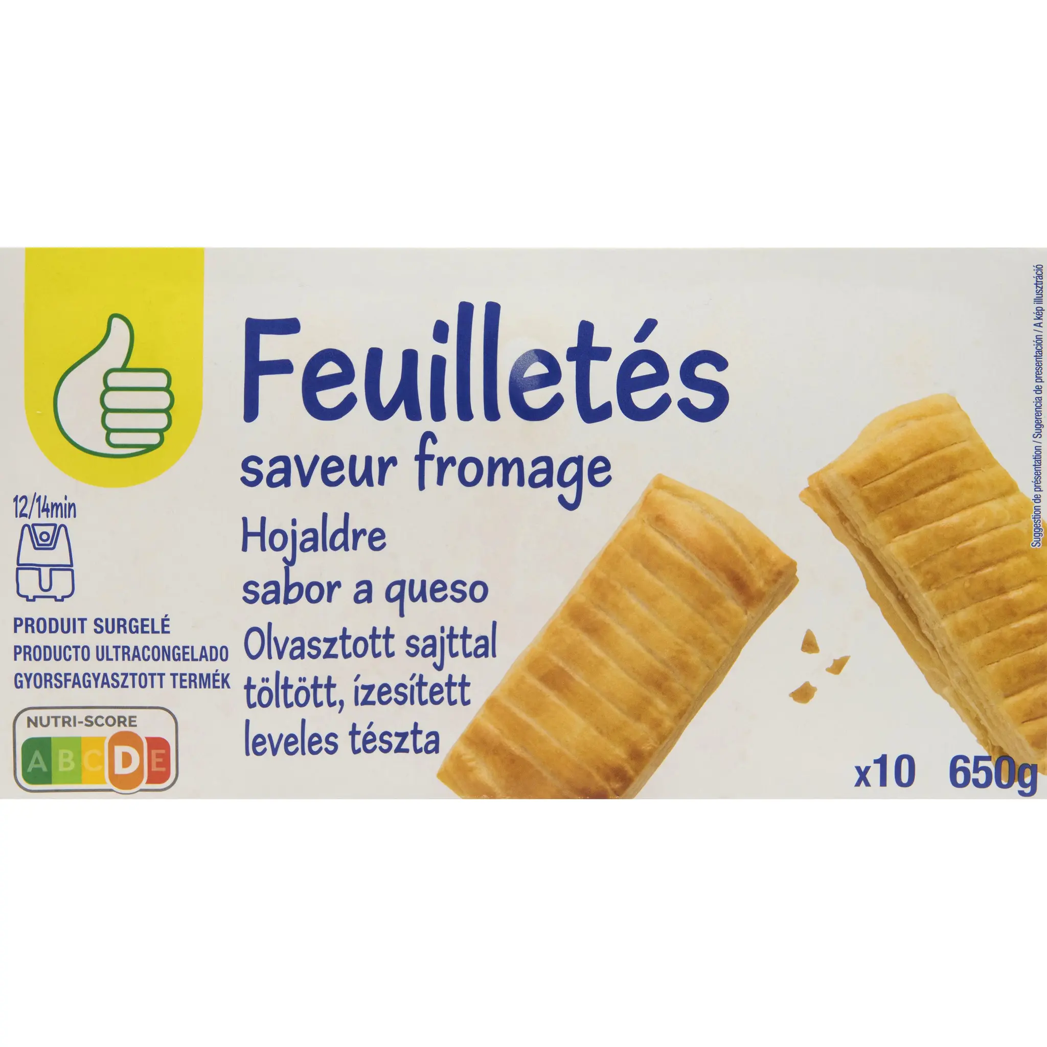 POUCE Feuilletés au fromage
