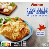 AUCHAN Feuilleté aux Saint-Jacques