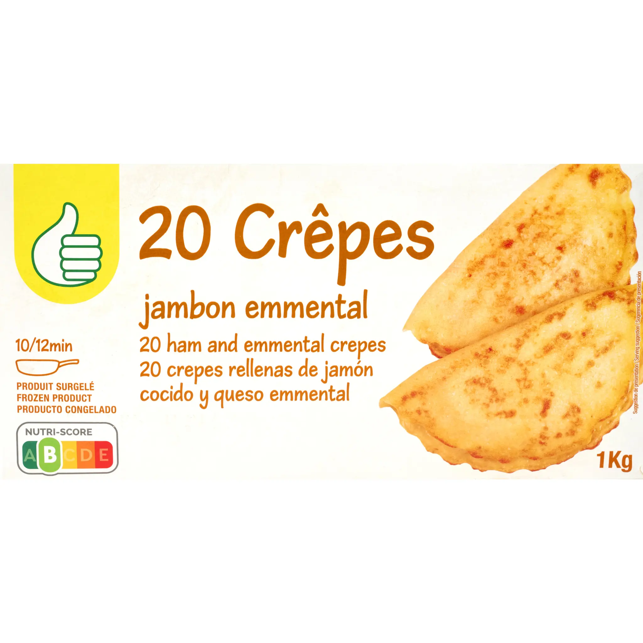 POUCE Crêpe jambon fromage