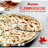 AUCHAN Flammekueches recette Alsacienne