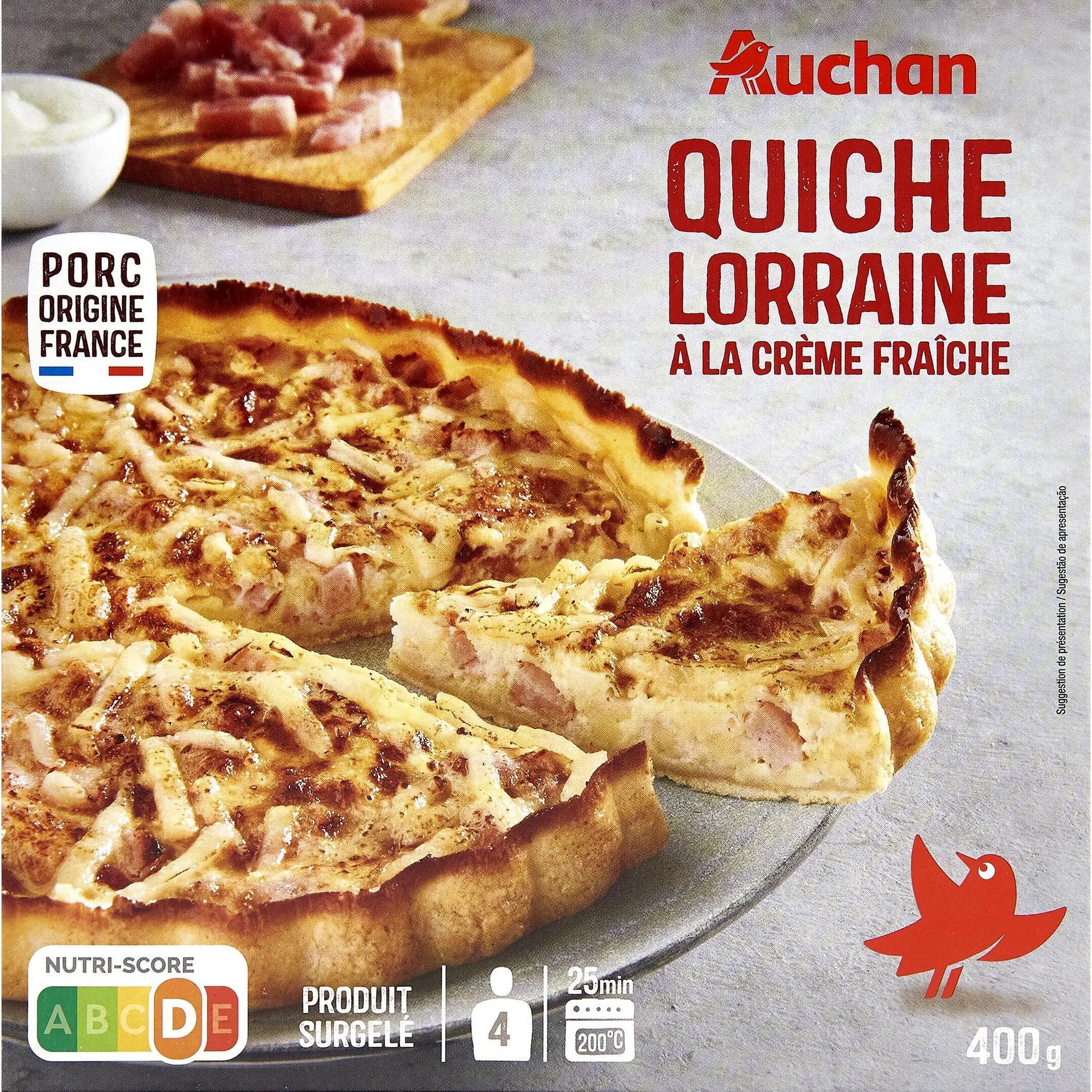 AUCHAN Quiche Lorraine