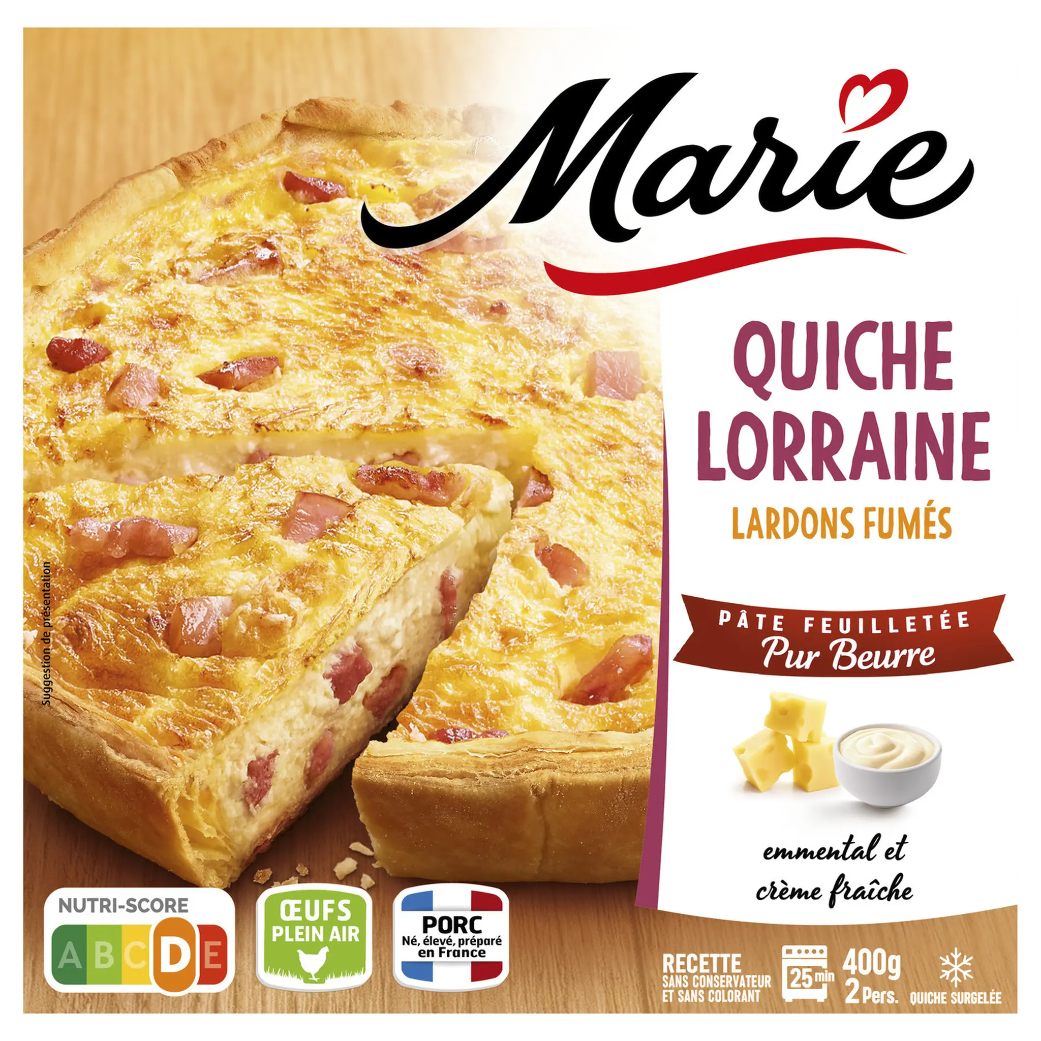 MARIE Quiche Lorraine