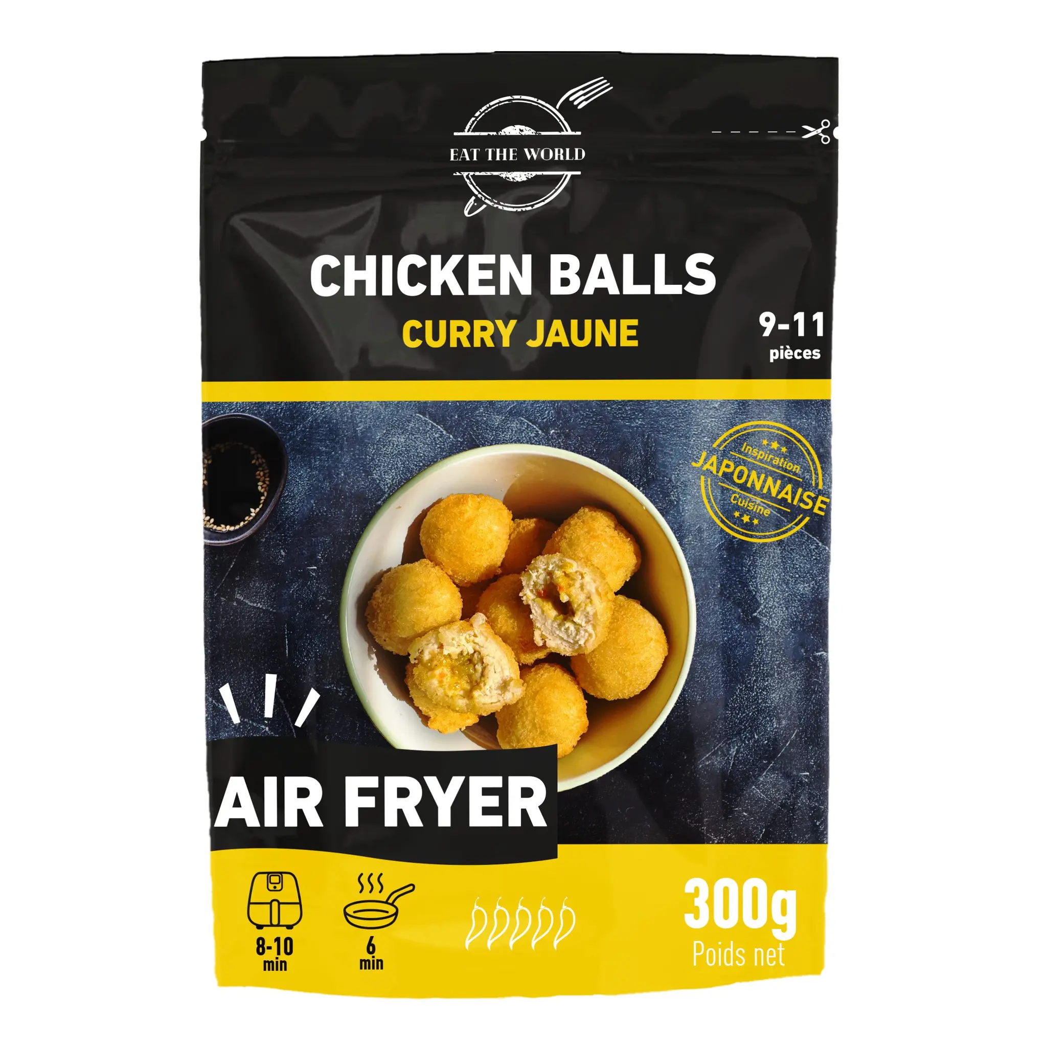 EAT THE WORLD Chicken ball au curry japonais