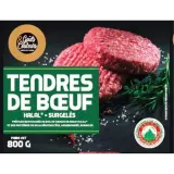 GOUTS & COULEURS Steak haché de bœuf halal