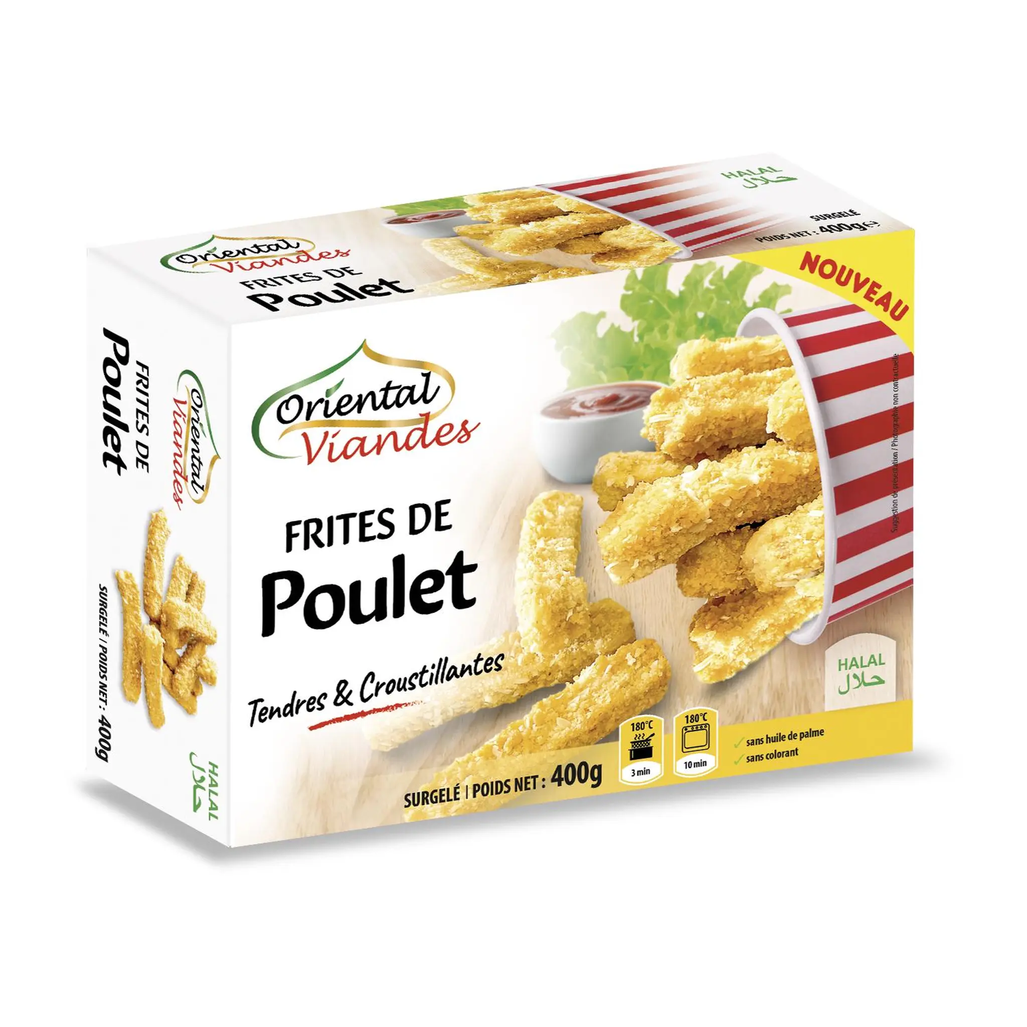 ORIENTAL VIANDES Frites de poulet halal